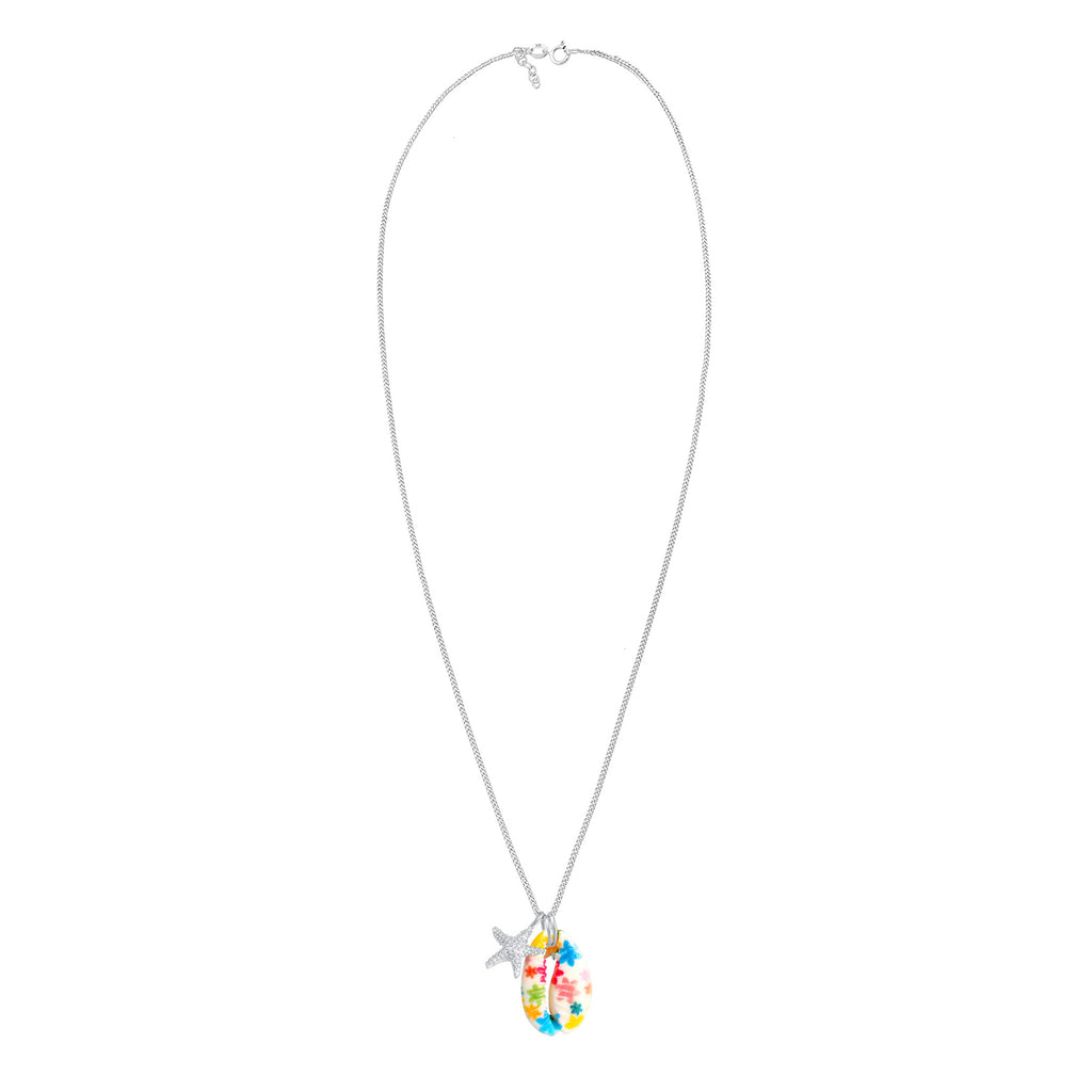 Silber - Elli | Halskette Muschel | 925er Sterling Silber