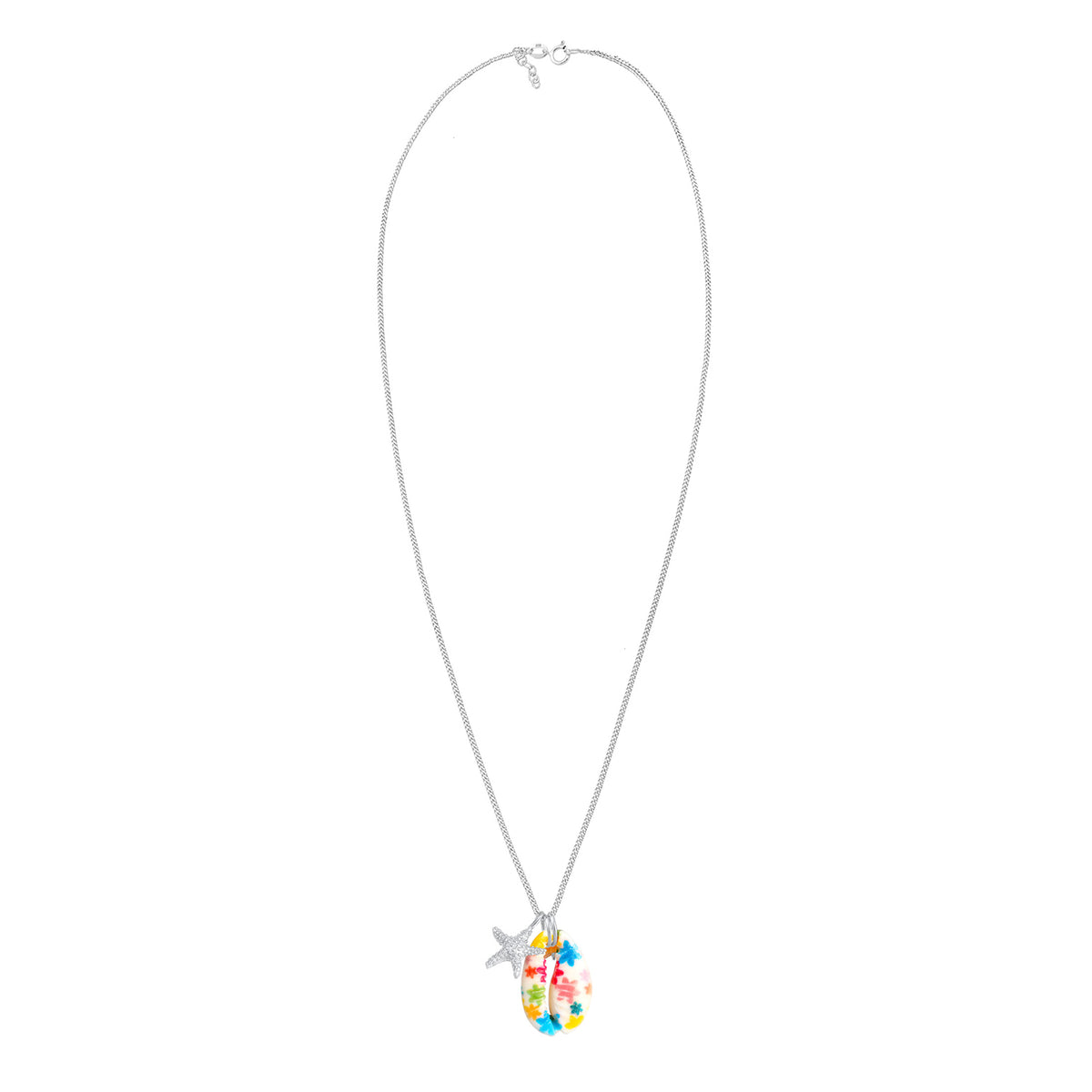 Silber - Elli | Halskette Muschel | 925er Sterling Silber