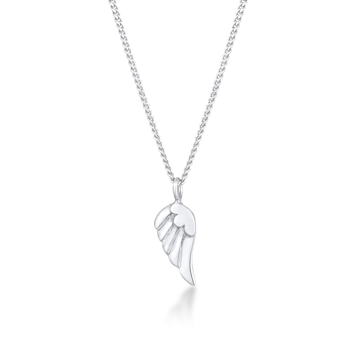 Silber - Elli | Halskette Flügel | 925er Sterling Silber