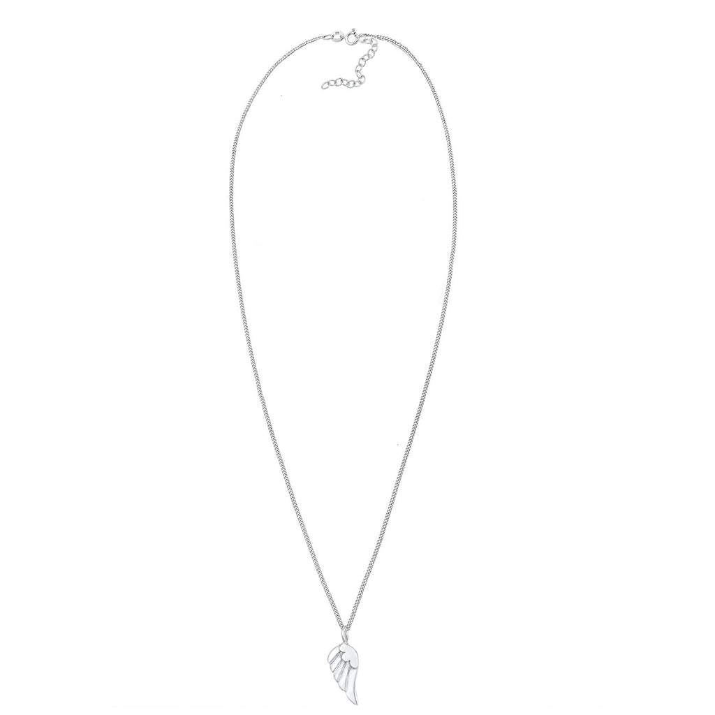 Silber - Elli | Halskette Flügel | 925er Sterling Silber
