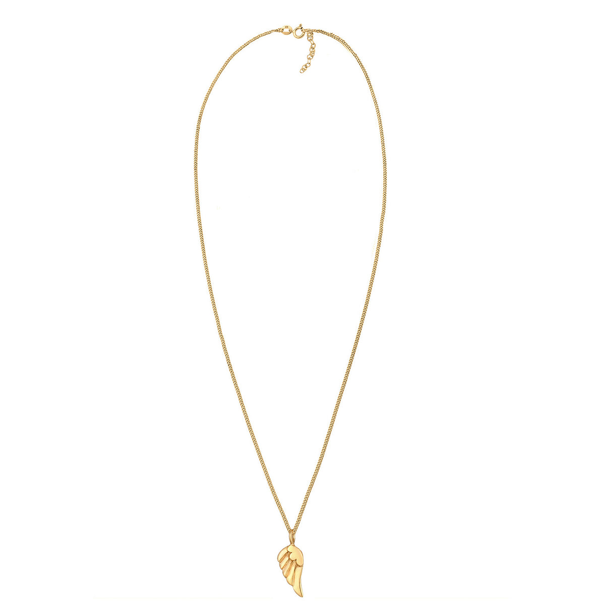 Gold - Elli | Halskette Flügel | 925 Sterling Silber vergoldet