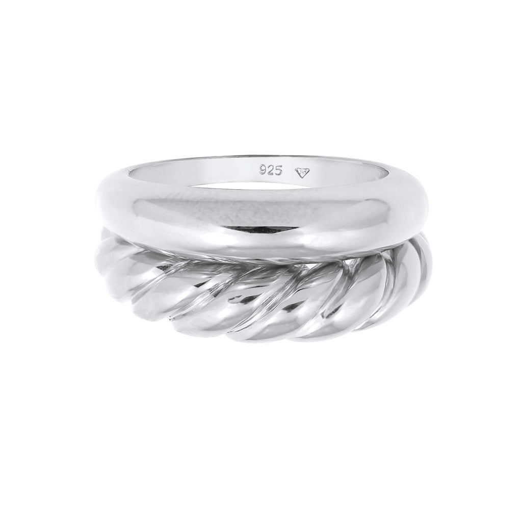 Silber - Elli PREMIUM | Bandring | 925er Sterling Silber