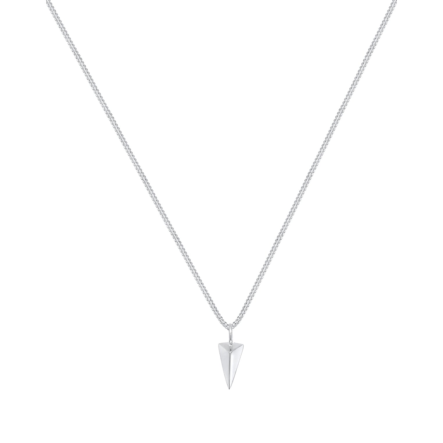 Silber - Elli | Halskette Dreieck | 925er Sterling Silber