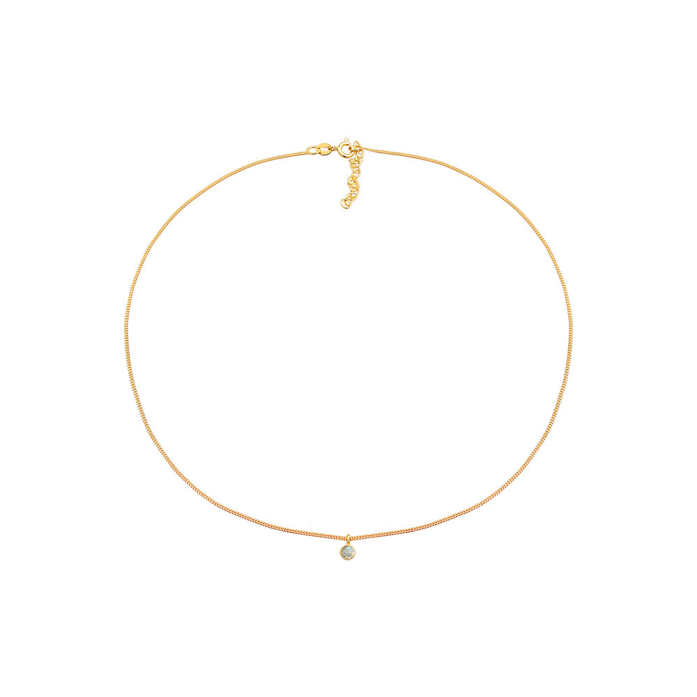 Choker | Labradorit (Grau)