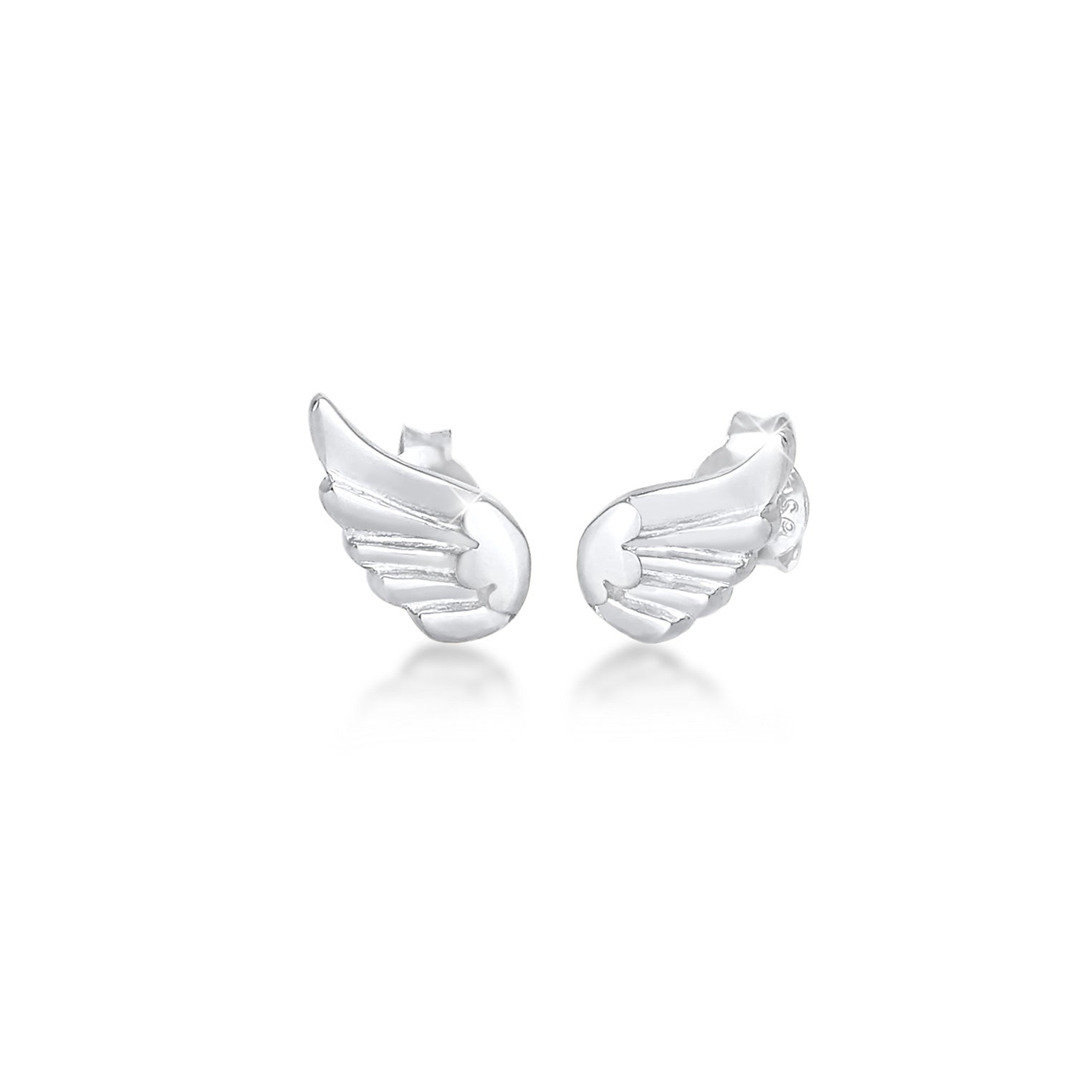Silber - Elli | Ohrring Flügel | 925er Sterling Silber