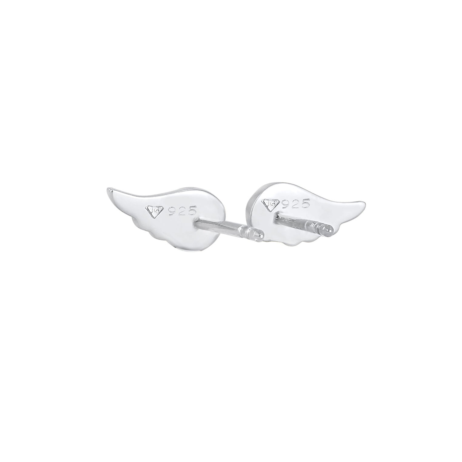 Silber - Elli | Ohrring Flügel | 925er Sterling Silber