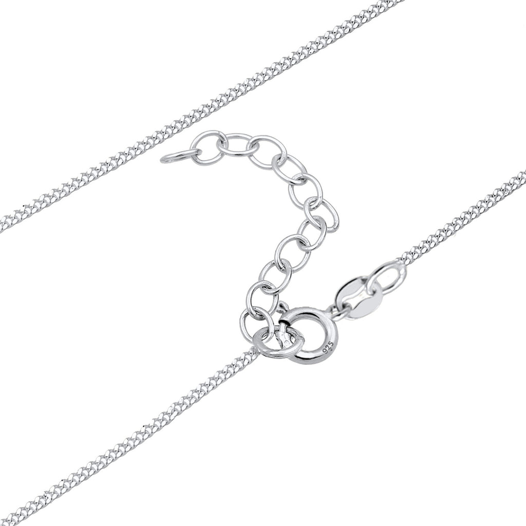 Silber - Elli | Choker | Quarz (Transparent) | 925er Sterling Silber