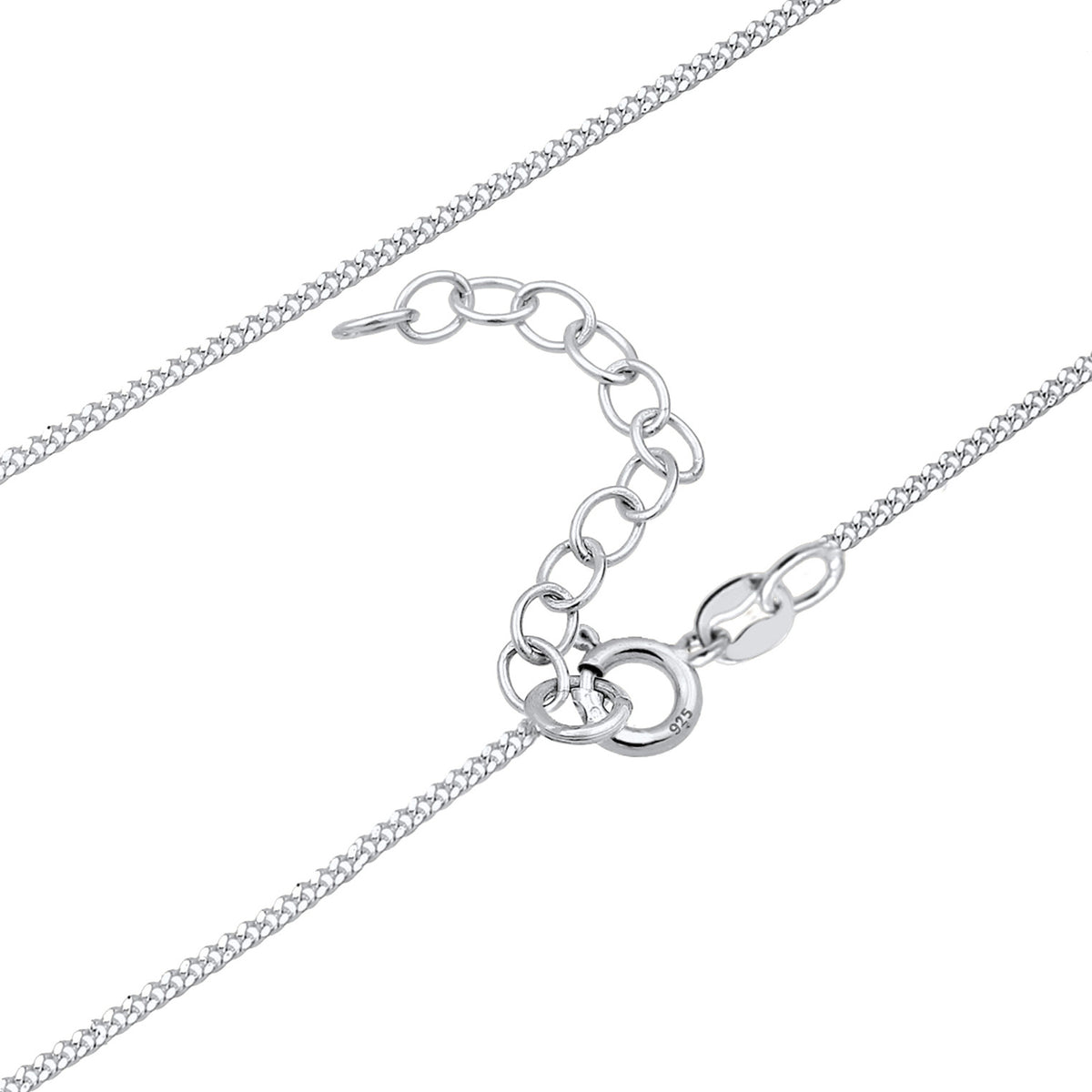 Silber - Elli | Choker | Quarz (Transparent) | 925er Sterling Silber
