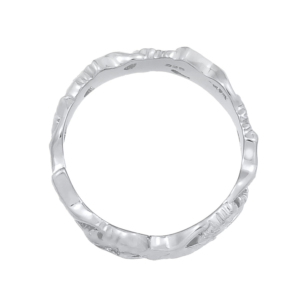 Silber - Elli | Ring Ginkgo | 925er Sterling Silber