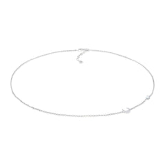 Halskette Astro | Mondstein (Weiß)