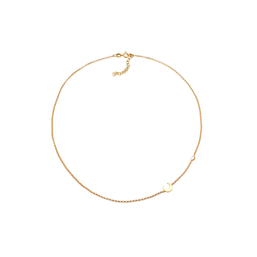 Necklace Astro | Moonstone (White)