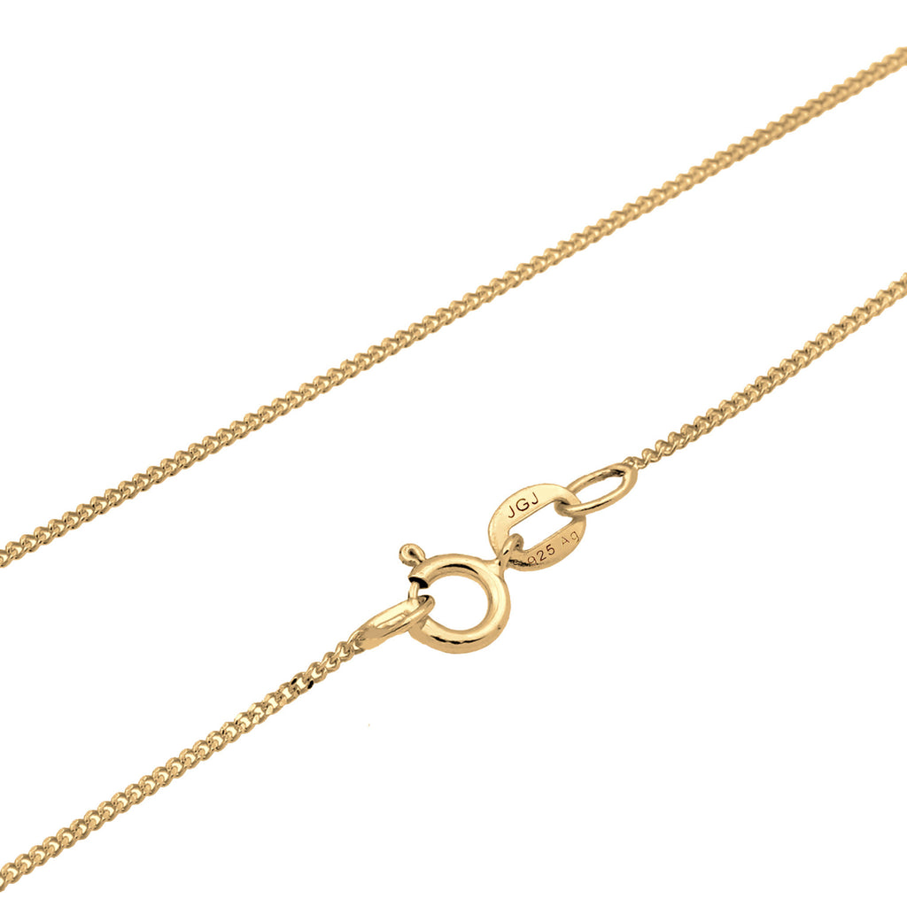 Gold - Elli | Halskette Elegant | Süßwasserzuchtperle | 925 Sterling Silber vergoldet