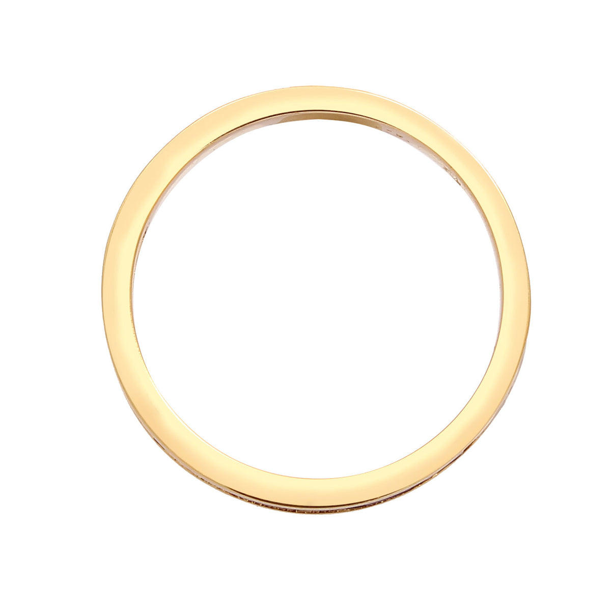 Gold - Elli | Bandring | Saphir ( Blau ) | 925 Sterling Silber vergoldet