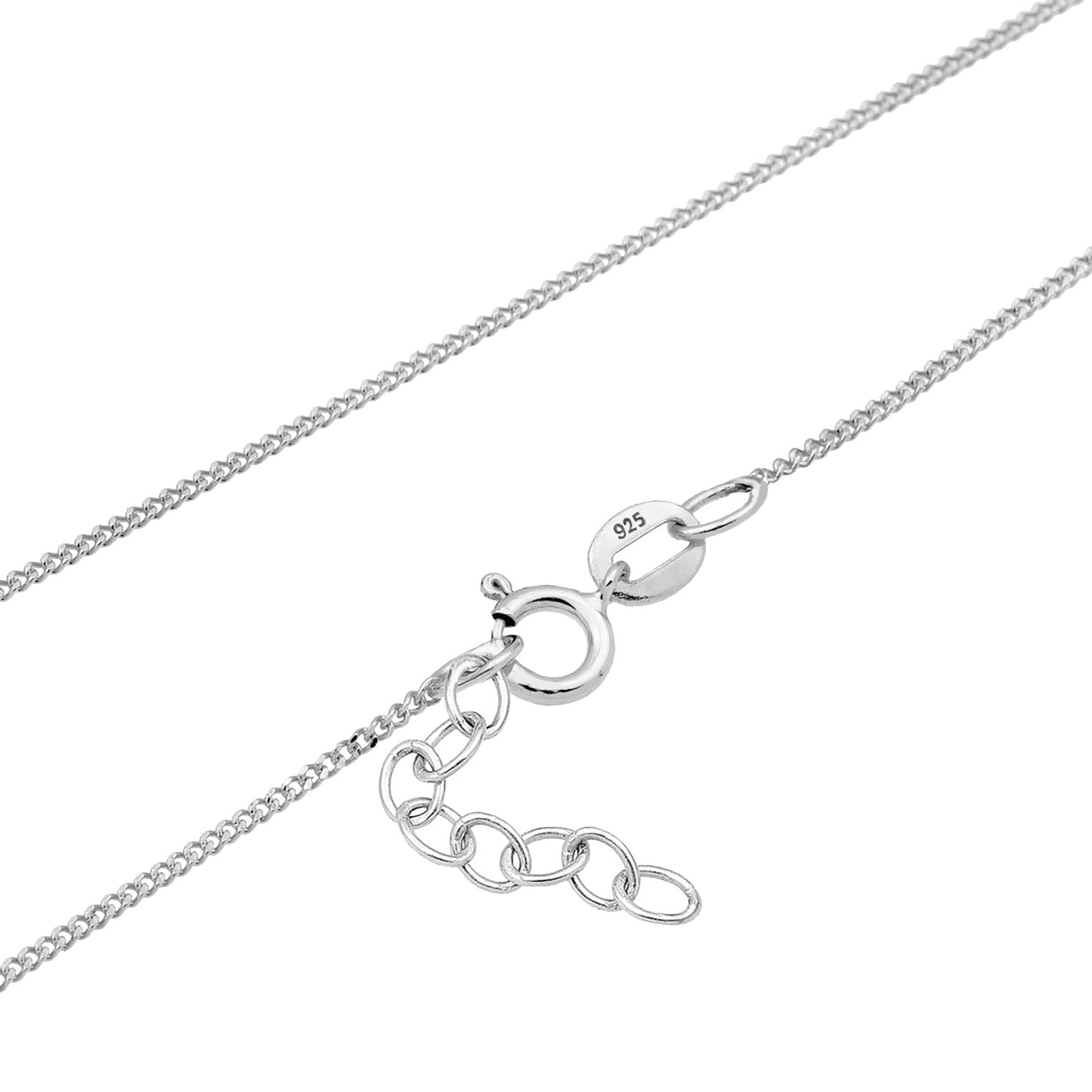Silber - Elli | Halskette Blume | Kristall (Rosa) | 925er Sterling Silber