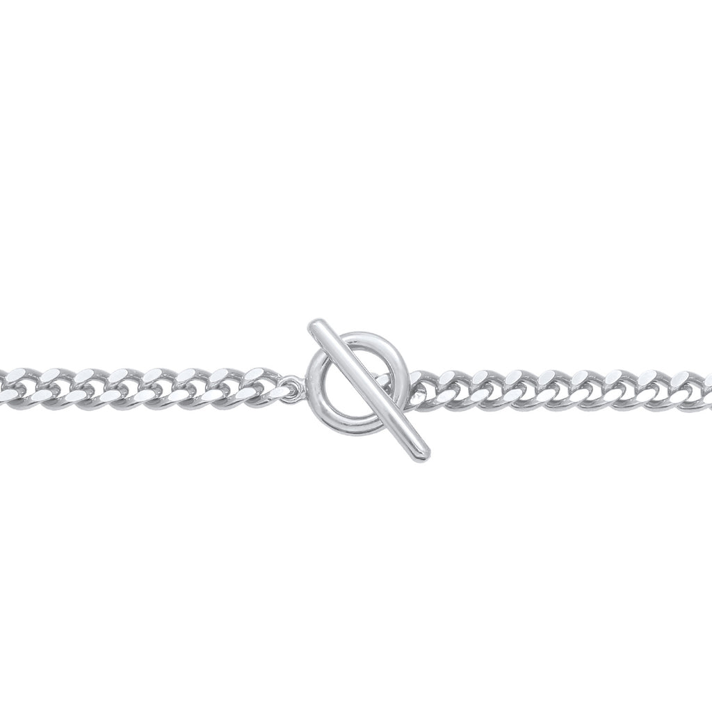 Silber - Elli | Choker T-Bar | 925er Sterling Silber