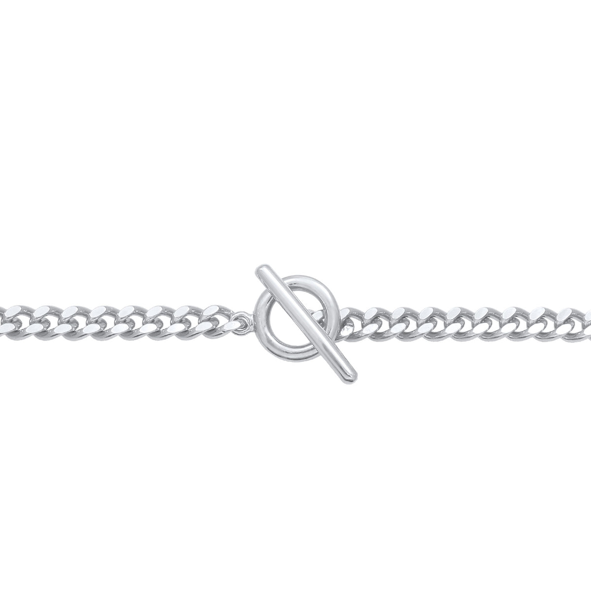 Silber - Elli | Choker T-Bar | 925er Sterling Silber