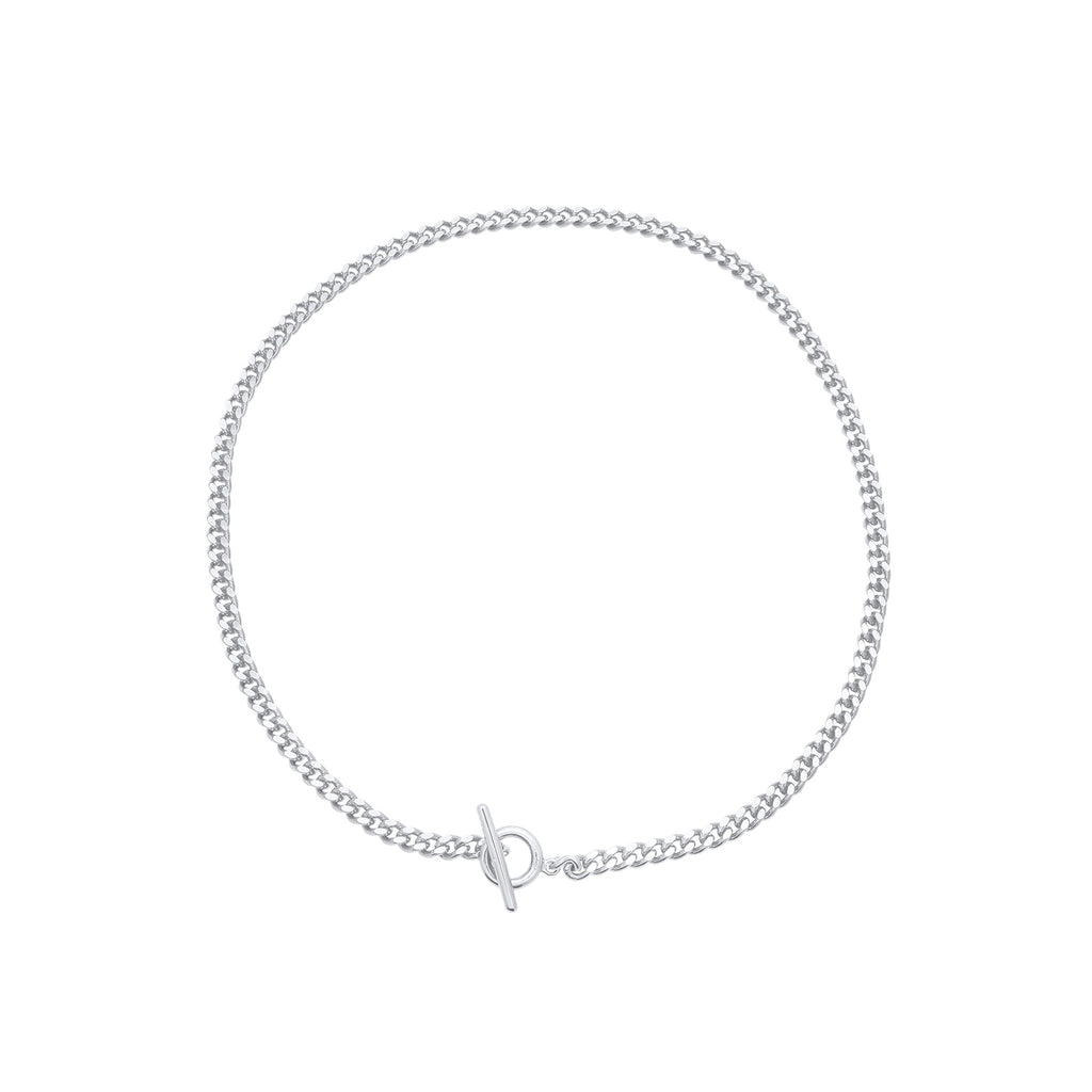 Silber - Elli | Choker T-Bar | 925er Sterling Silber