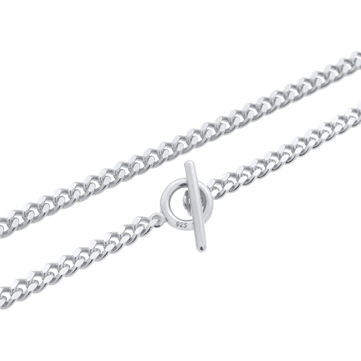Silber - Elli | Choker T-Bar | 925er Sterling Silber