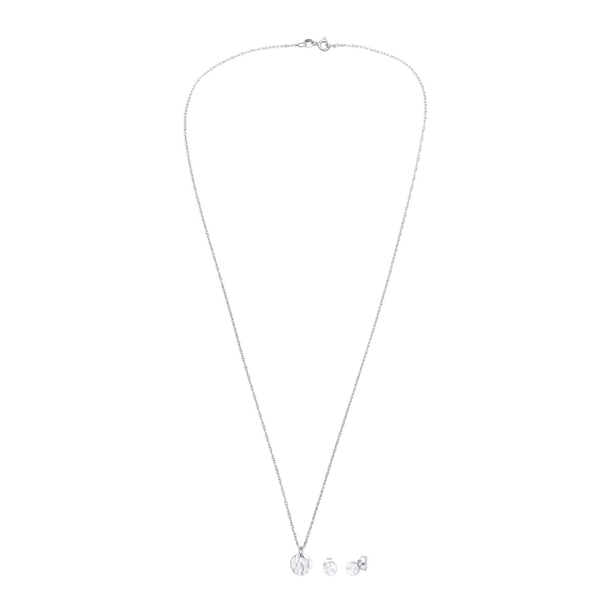 Silber - Elli | Schmuckset  Geo | 925er Sterling Silber