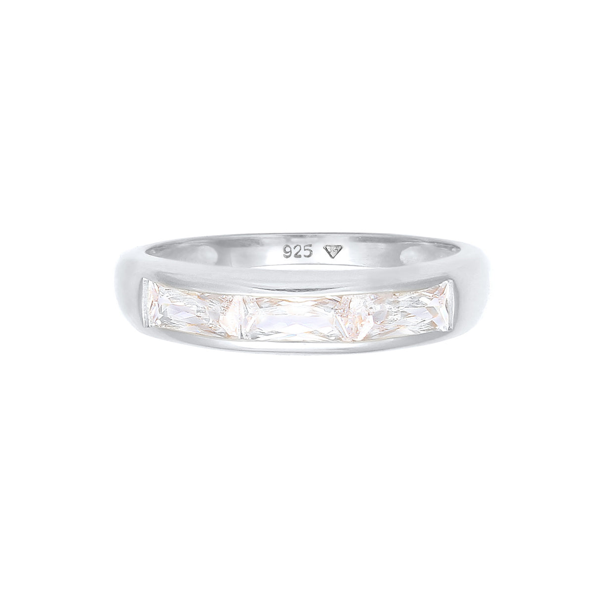 Silber - Elli | Ring | Zirkonia ( Weiß ) | 925er Sterling Silber