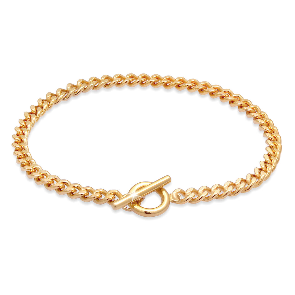 Gold - Elli | Armband | 925 Sterling Silber vergoldet