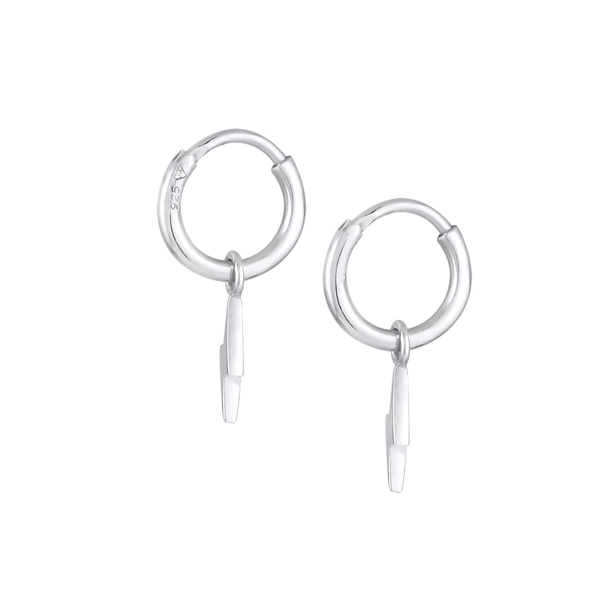 Silber - Elli | Ohrhänger Blitz | 925er Sterling Silber