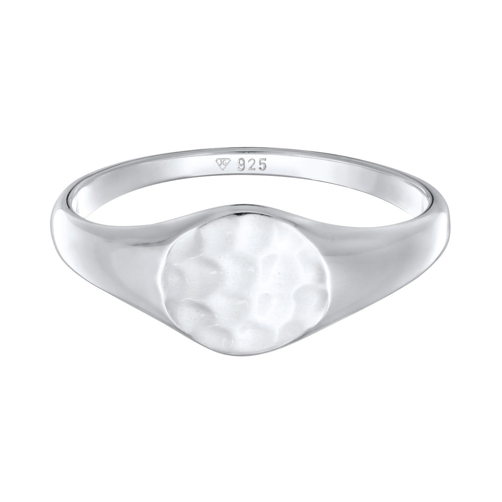 Silber - Elli | Siegelring | 925er Sterling Silber