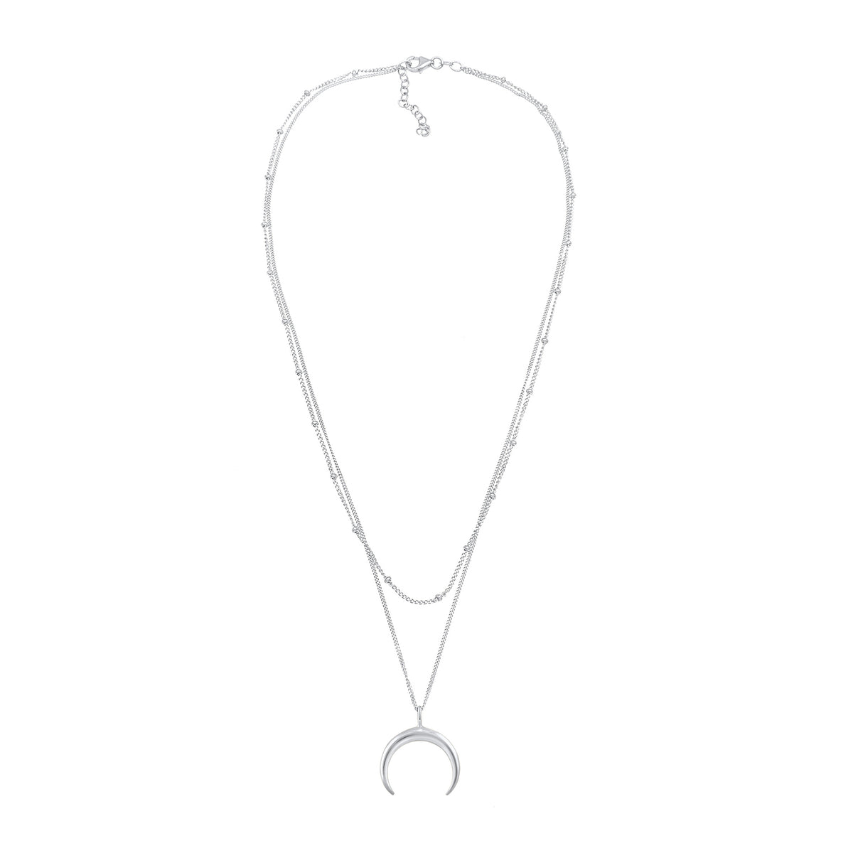 Silber - Elli | Layer-Halskette Astro | 925er Sterling Silber