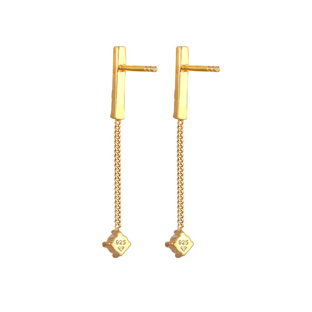 Ohrhänger | Topas (Weiß)