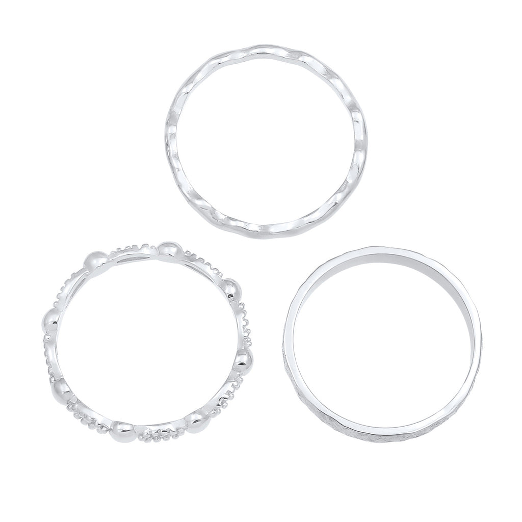 Silber - Elli | Bandring | 925er Sterling Silber