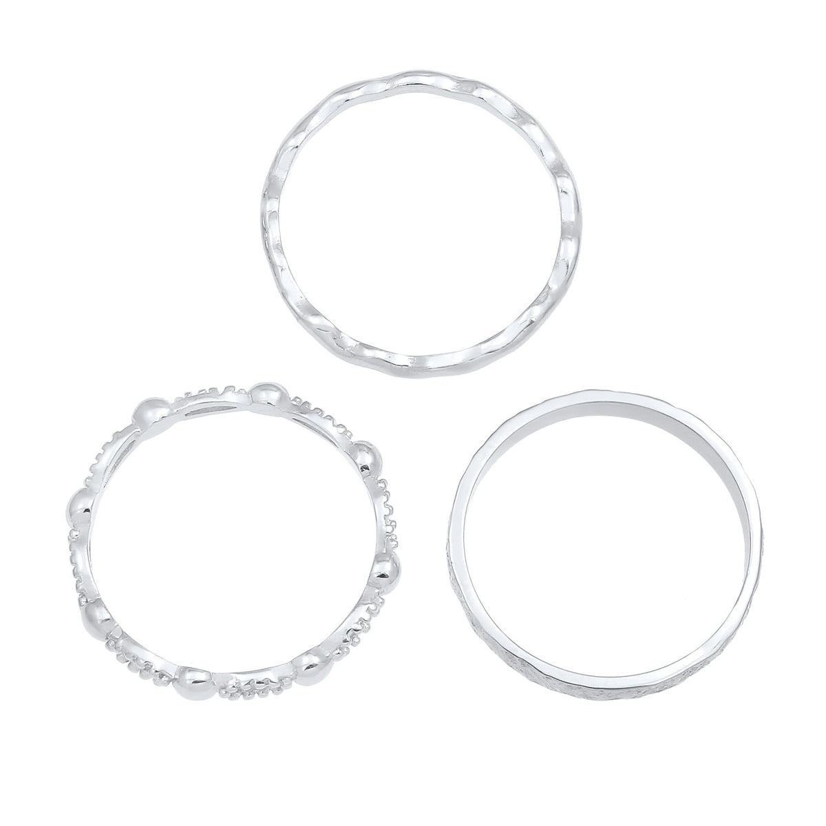Silber - Elli | Bandring | 925er Sterling Silber