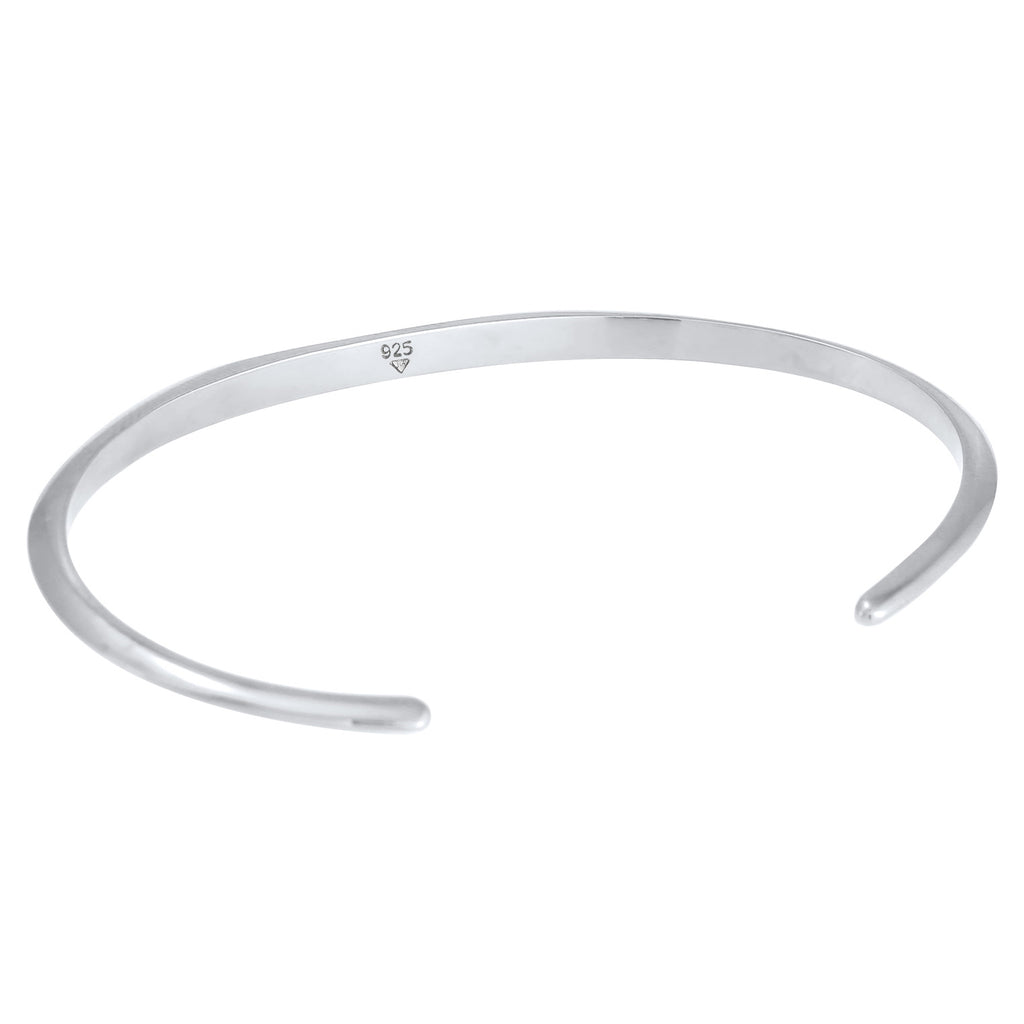 Silber - Elli PREMIUM | Armreif Geo | 925er Sterling Silber