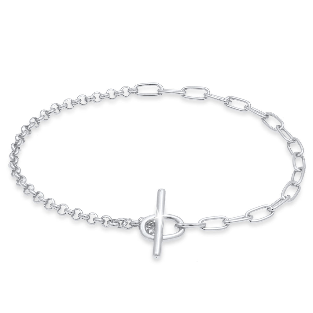 Silber - Elli | Glieder-Armband | 925er Sterling Silber