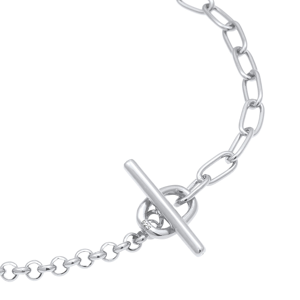 Silber - Elli | Glieder-Armband | 925er Sterling Silber