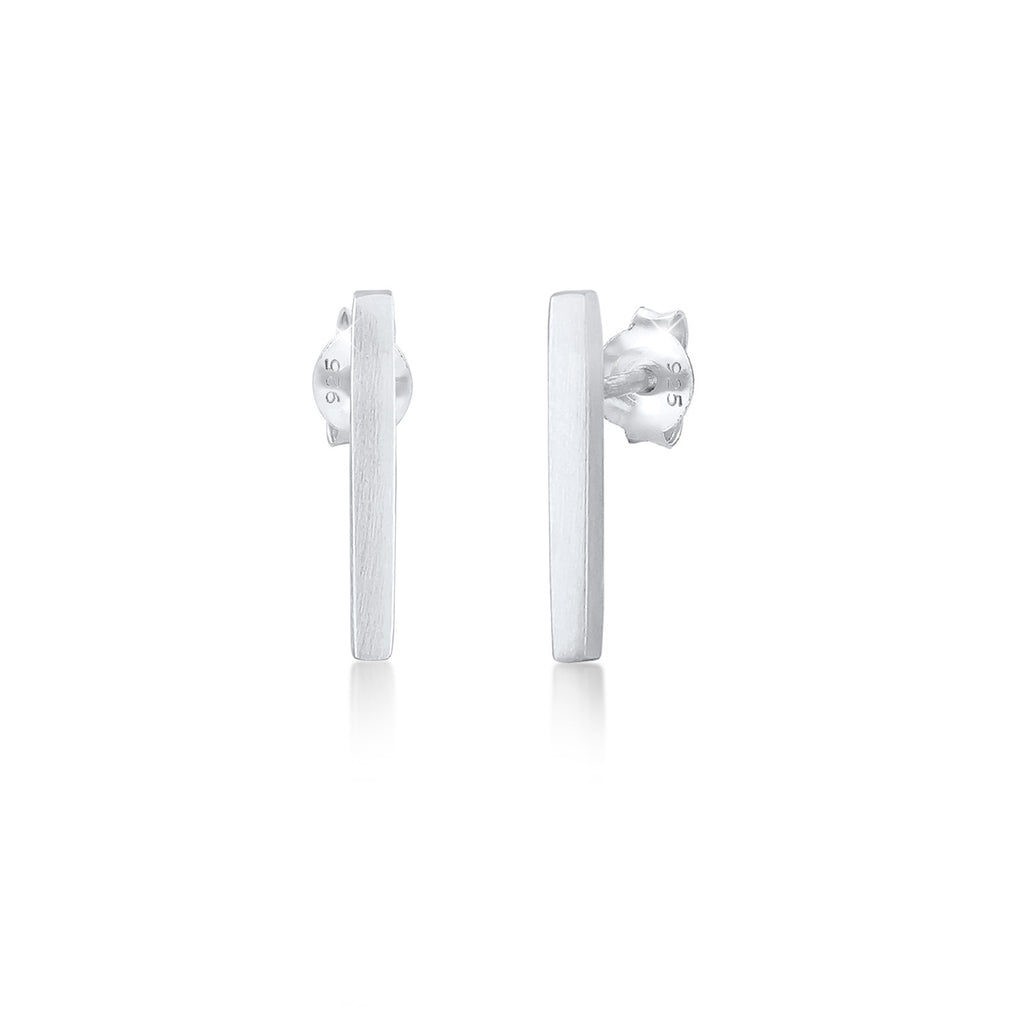 Silber - Elli | Ohrstecker Geo | 925er Sterling Silber