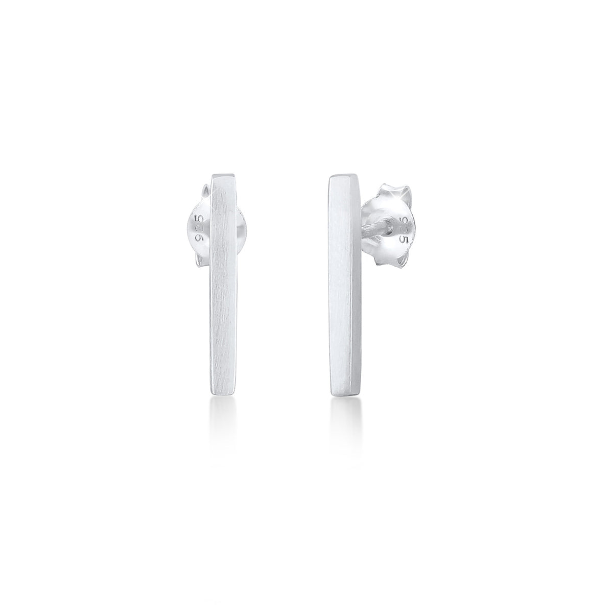 Silber - Elli | Ohrstecker Geo | 925er Sterling Silber