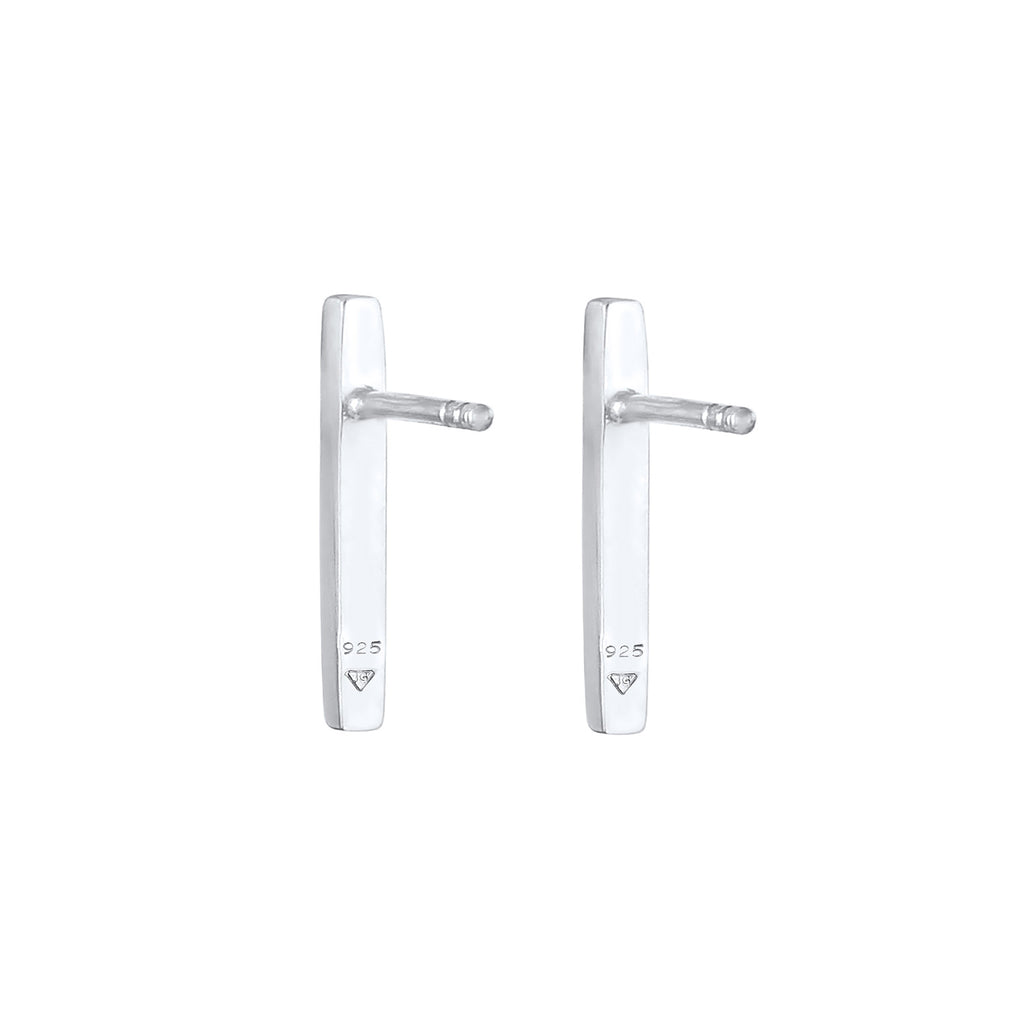 Silber - Elli | Ohrstecker Geo | 925er Sterling Silber