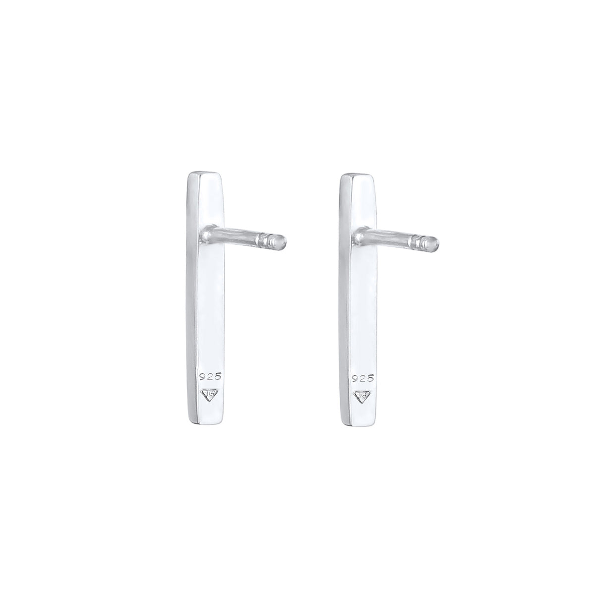 Silber - Elli | Ohrstecker Geo | 925er Sterling Silber
