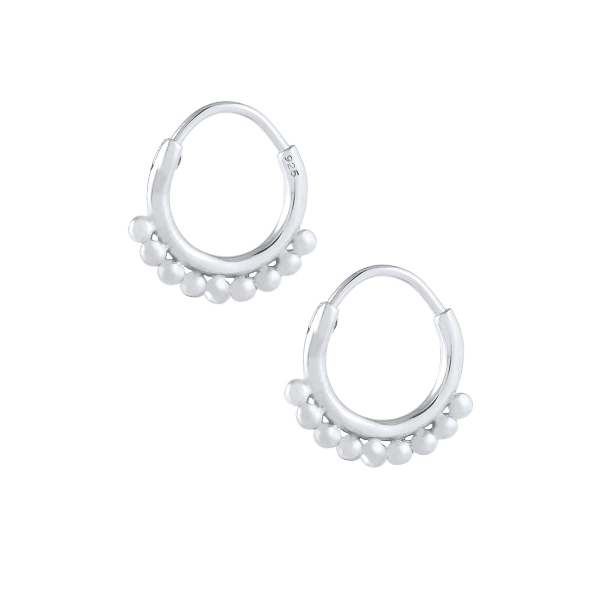 Silber - Elli | Creole | 925er Sterling Silber