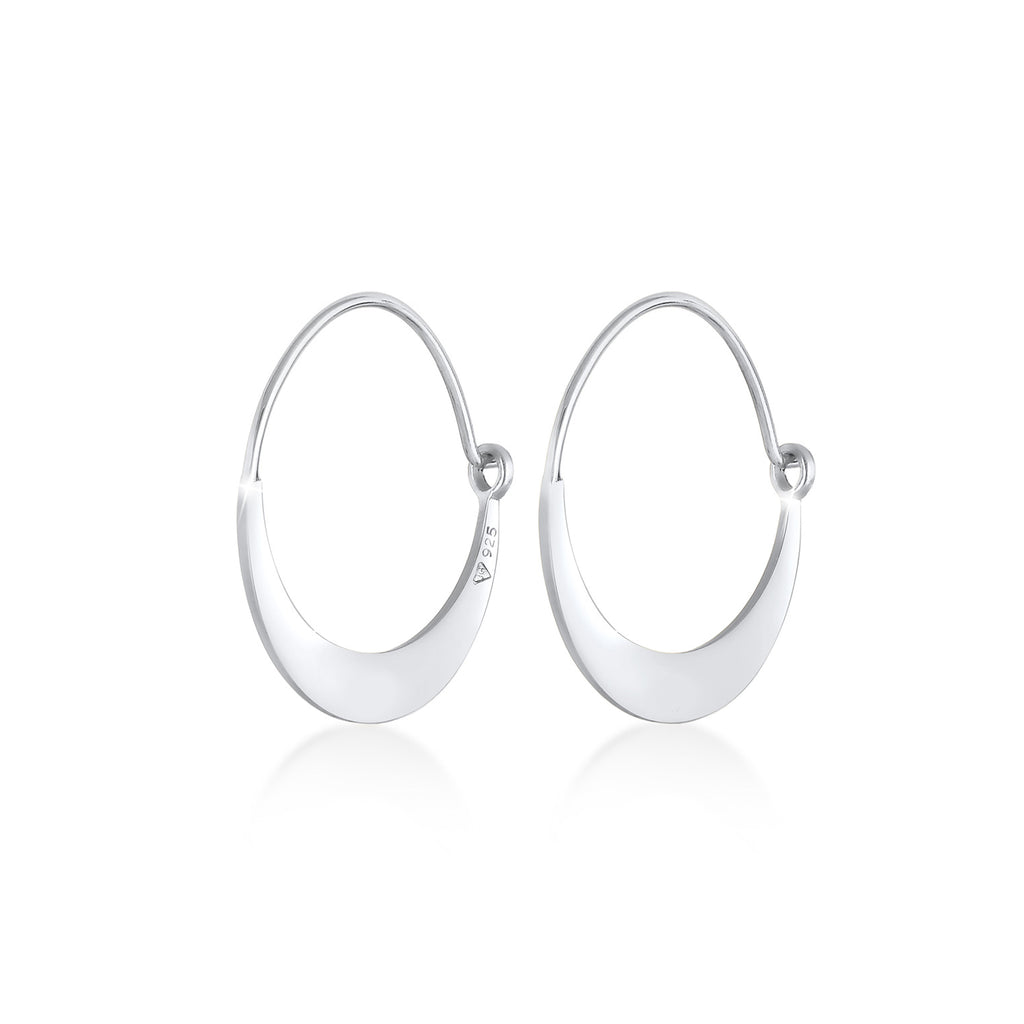 Silber - Elli | Creole | 925er Sterling Silber