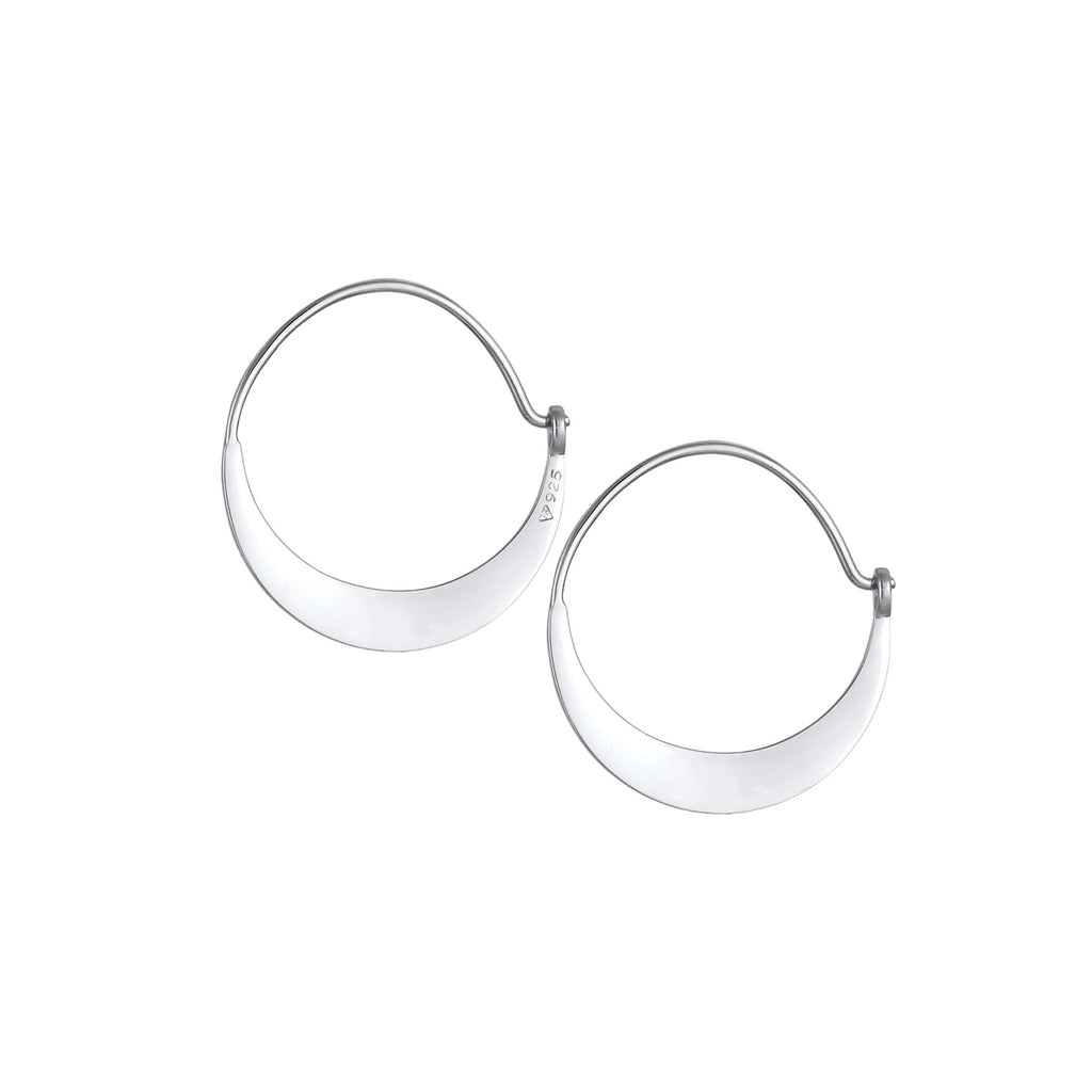 Silber - Elli | Creole | 925er Sterling Silber