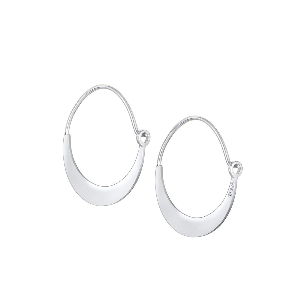 Silber - Elli | Creole | 925er Sterling Silber