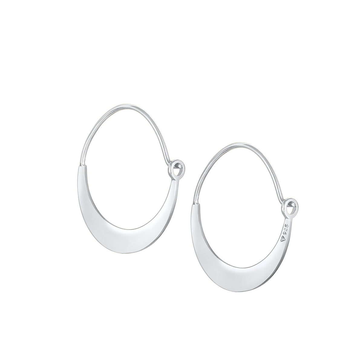 Silber - Elli | Creole | 925er Sterling Silber