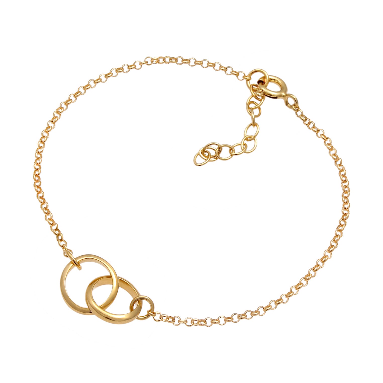 Gold - Elli | Armband Geo | 925 Sterling Silber vergoldet