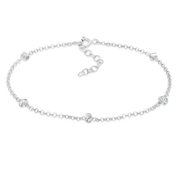 Armband | Weiß ) ( Elli Jewelry – Kristall