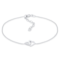 Silber - Elli | Armband Herz | 925er Sterling Silber