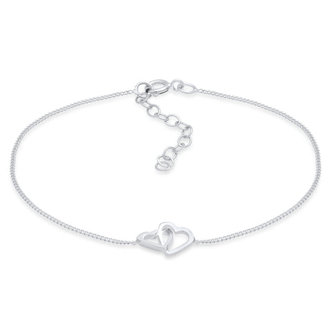 Silber - Elli | Armband Herz | 925er Sterling Silber
