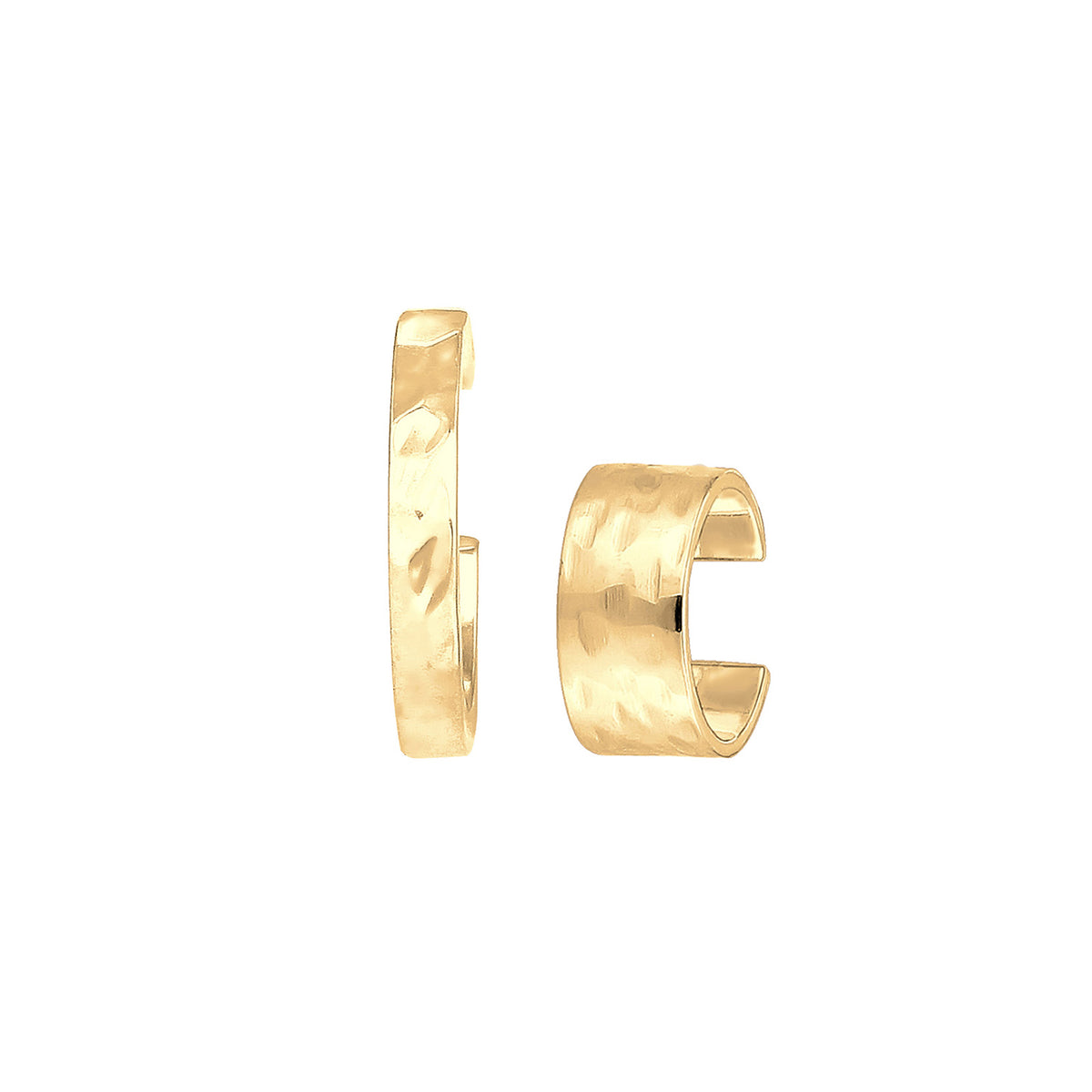 Gold - Elli | Earcuff | 925 Sterling Silber vergoldet