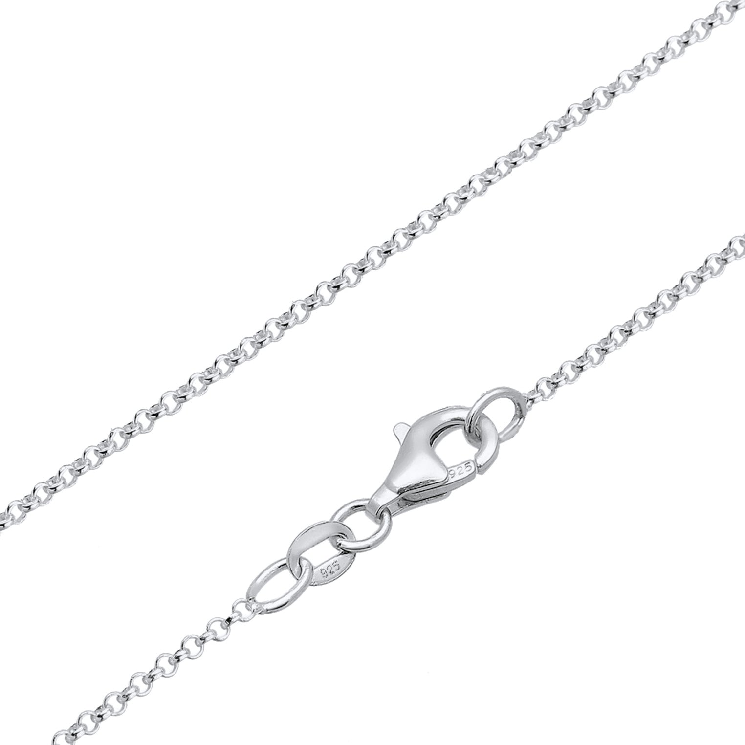 Silber - Elli | Halskette Münze | 925er Sterling Silber