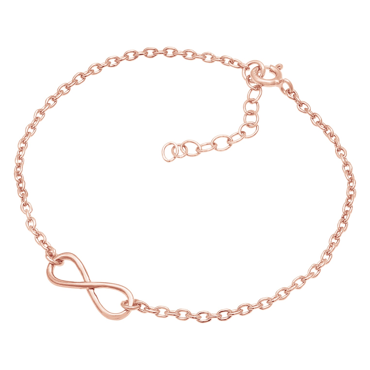 Roségold - Elli | Armband Infinity | 925 Sterling Silber Rosegold